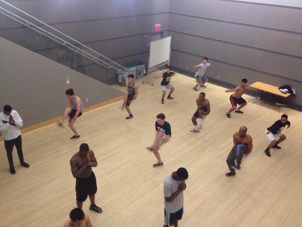 BlackoutStep's tweet photo. Thursday night practice, same as always. Still in #competitionseason here in April! http://t.co/5R1LeHJnx3