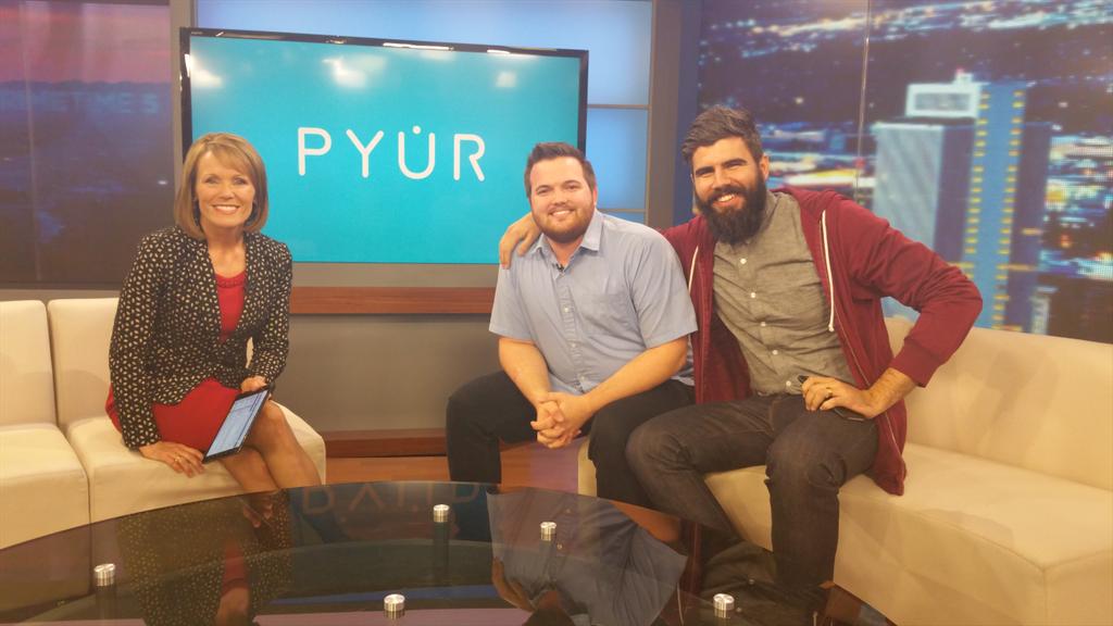 SurfinTV's tweet photo. @DeanieWimmer on set with @PYURweb @KSL5TV #primetime5 http://t.co/QH9MKgVfAh