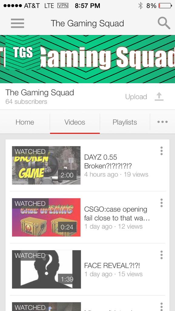 Hey Guys! Make sure to subscribe to our channel. We are so close to 75 subs and also go checkout our new vids too!