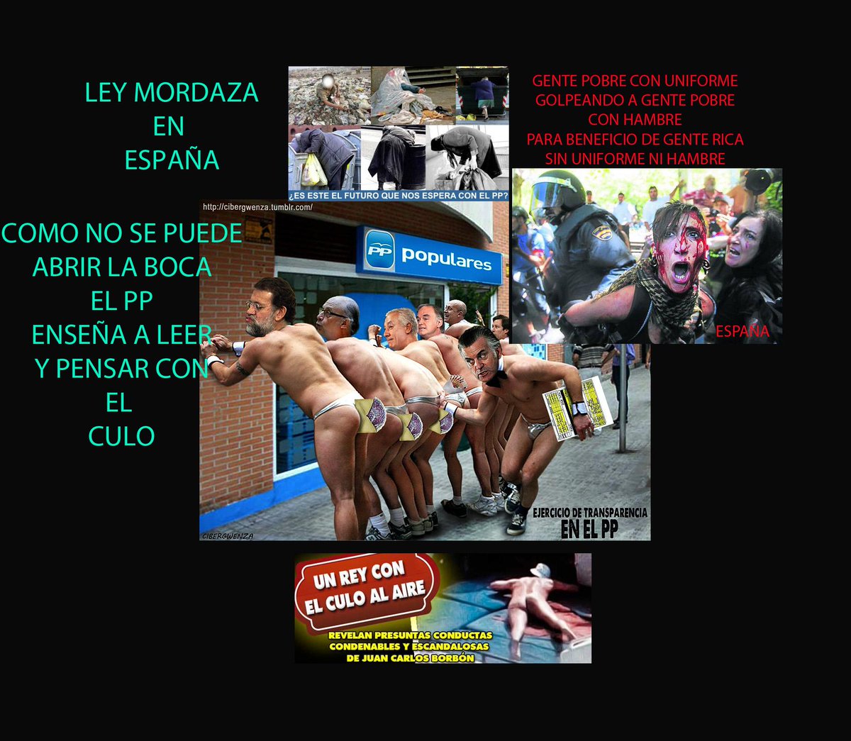 .@LuisBracamont14 LEY MORDAZA EN ESPAÑA, AYUDAREMOS A LOS ESPAÑOLES A PUBLICAR APROVECHANDO LA LIBERTAD DE VENEZUELA