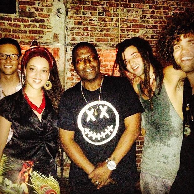 SayRealMusic's tweet photo. #TBT to when #RandyJackson came to see us play and inspired the formation of #Kalyde :). Look at us now! #blessed http://t.co/ErZ7t5oj2E