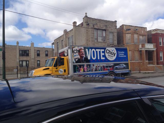 RevJJackson's tweet photo. Taking it to the streets, today. #RichMessage @Garcia4Chicago #VotingMatters #ForThePeople http://t.co/lA0nJpXRfr