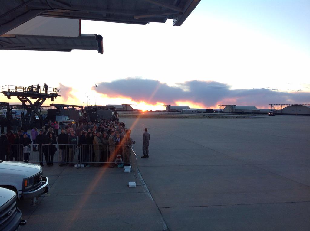 KUTV2News's tweet photo. Sun setting here in #Utah. We will have live coverage of #ObamaInUtah on Ch. 2 and http://t.co/2GZutkO9vh in 20 min http://t.co/eOD0wzVPGw