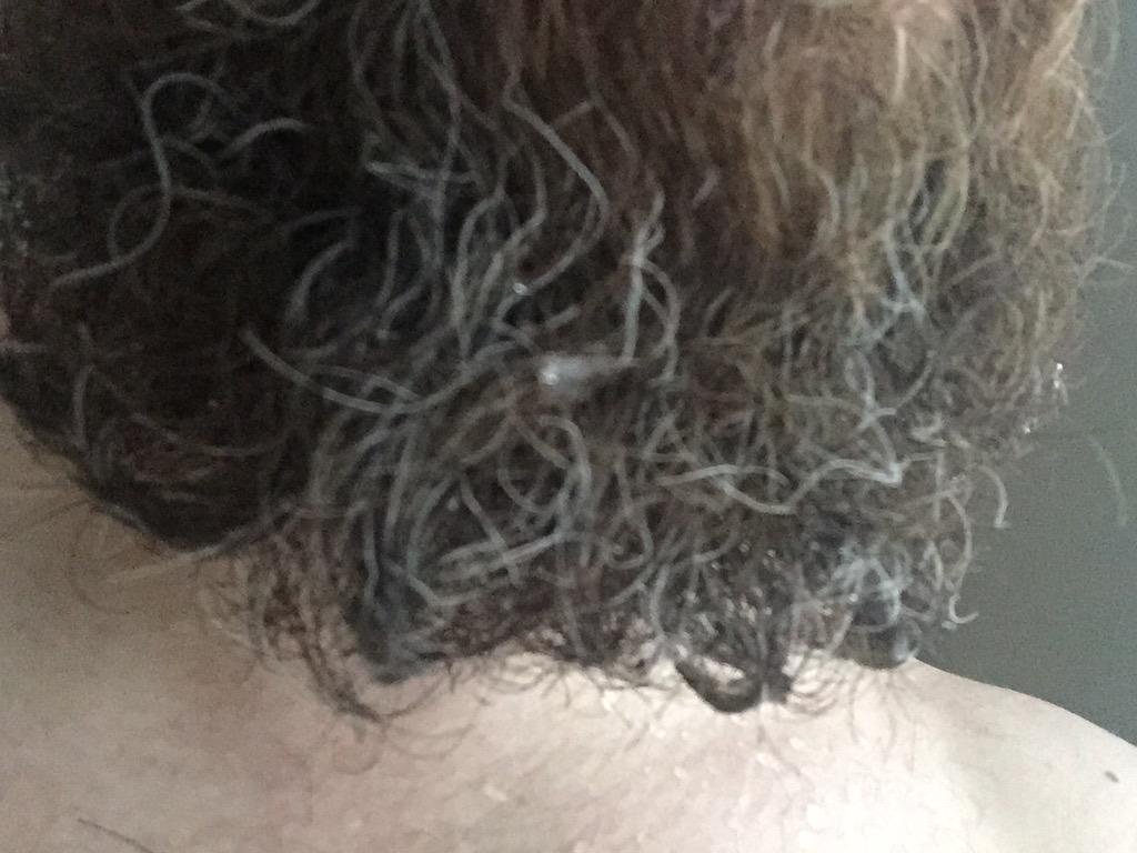 When I'm wet, I have ringlets. :-)