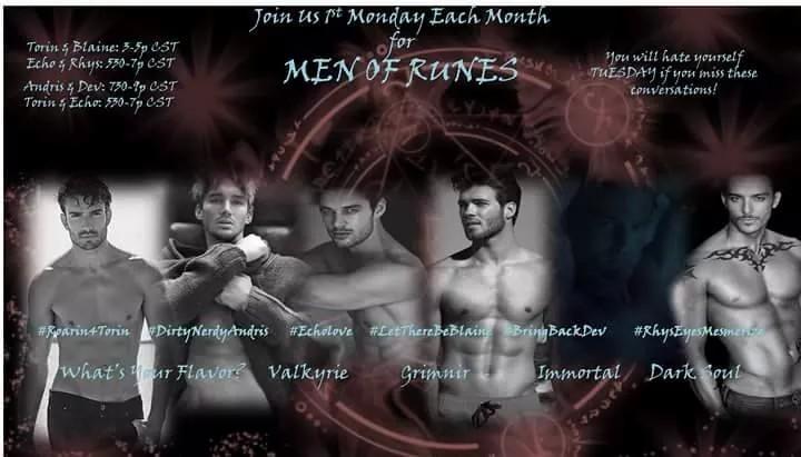 IngridDahlNYC's tweet photo. Where will you be on Monday???? https://t.co/XWvvFL7BfH. Don't miss it! #MENOFRUNES #RUNESSERIES http://t.co/JaxJn0FE9q