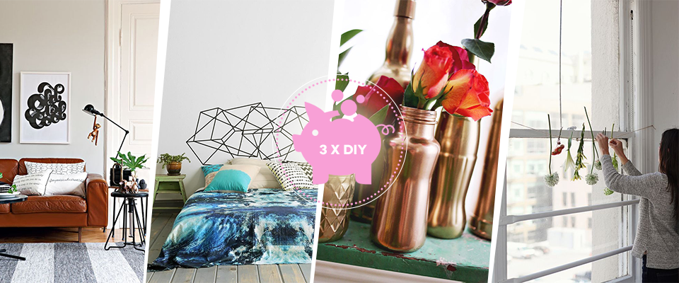 Ook fan van de woorden 'budgetvriendelijk' en 'trendy'? Check dan zeker deze 3 budget DIY's bit.ly/diy-interieur