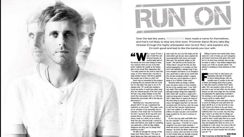 <a href="/awolnation/">awolnation</a> <a href="/AWOLnationFANS/">AWOLNATION FANS</a> feature in this months issue. <a href="/wilfulpublicity/">Wilful Publicity</a> <a href="/willluff/">William Luff</a> <a href="/ImChrisDean/">Christopher Dean</a> grab your copy!