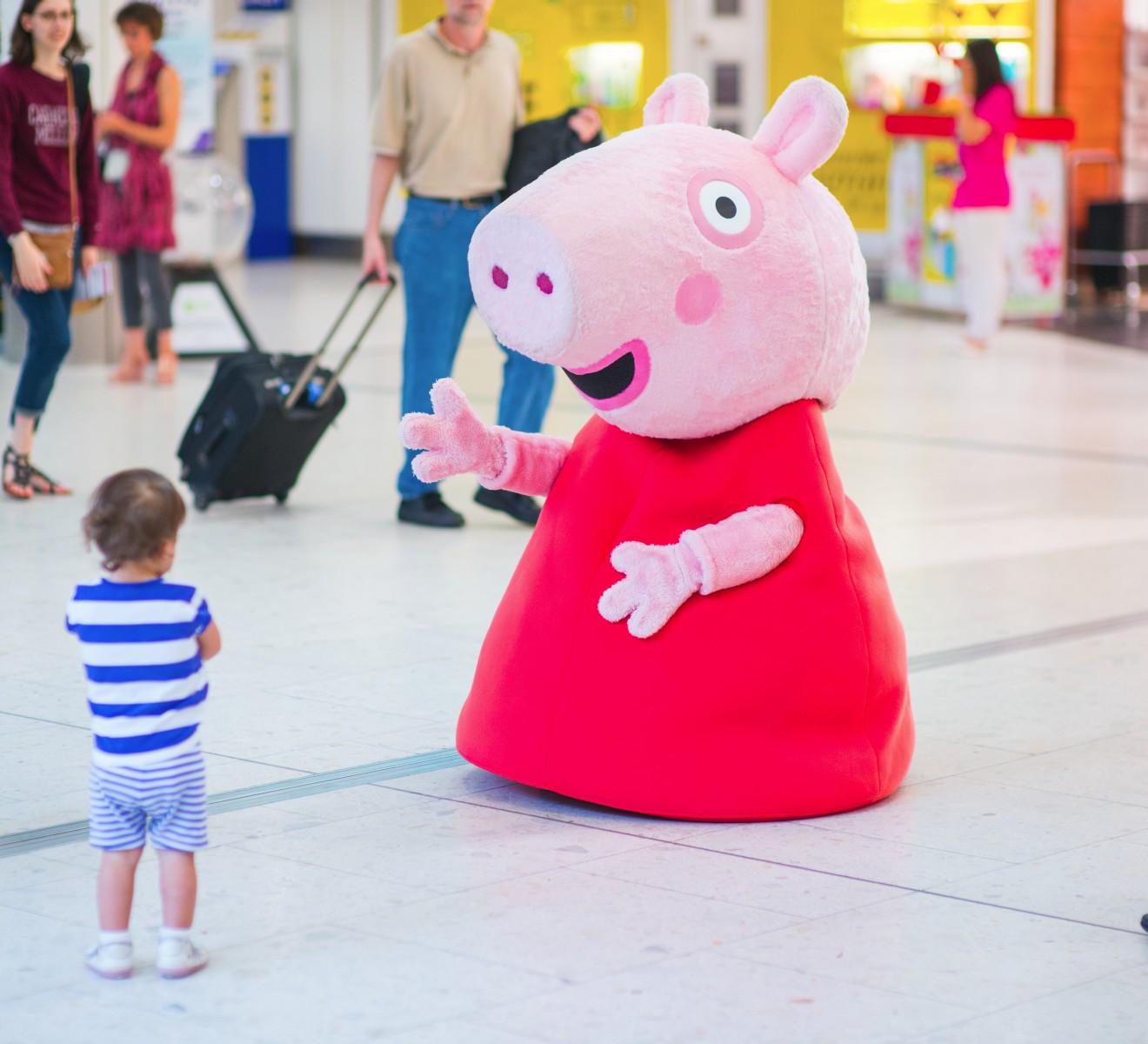 peppa pig airport toy