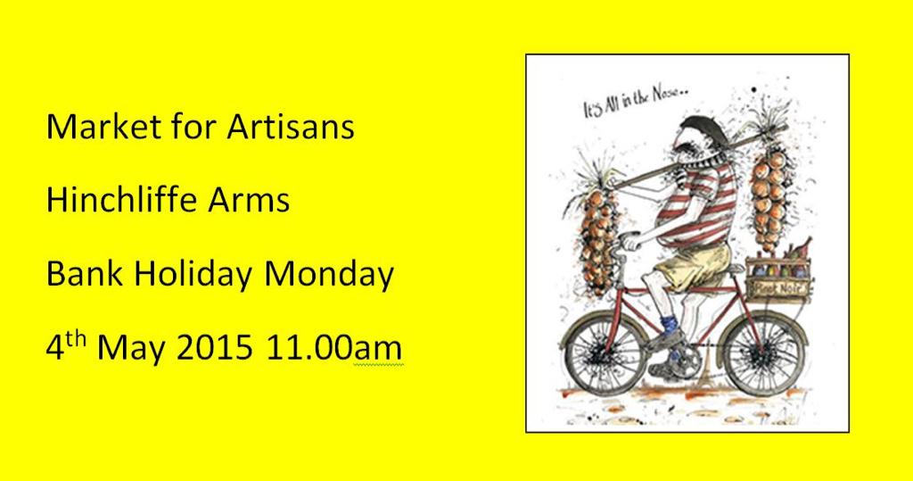 CRAGG2015's tweet image. FAMILY DAY - HINCHLIFFE ARMS - AN ARTISAN MARKET AND A SPRING FETE

Bank Holiday Monday 4th MAY!!!