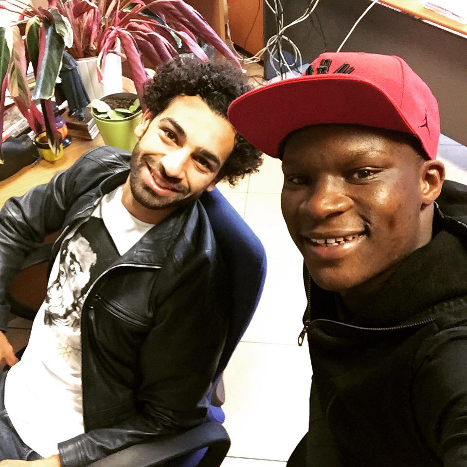 babito10's tweet photo. With my bro @22mosalah http://t.co/7jytrWhnKb