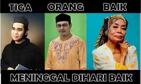 RaffiyAhmadLagi's tweet photo. Husnul Khotimah.. amiinn #RIPOlgaSyahputra #RIPMpokNori #JumatAgung http://t.co/2sE6By4MYh
