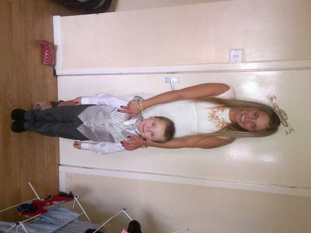 BeckaSmith14's tweet photo. Me&amp;the brother, wedding♥ http://t.co/FmHuj355zu
