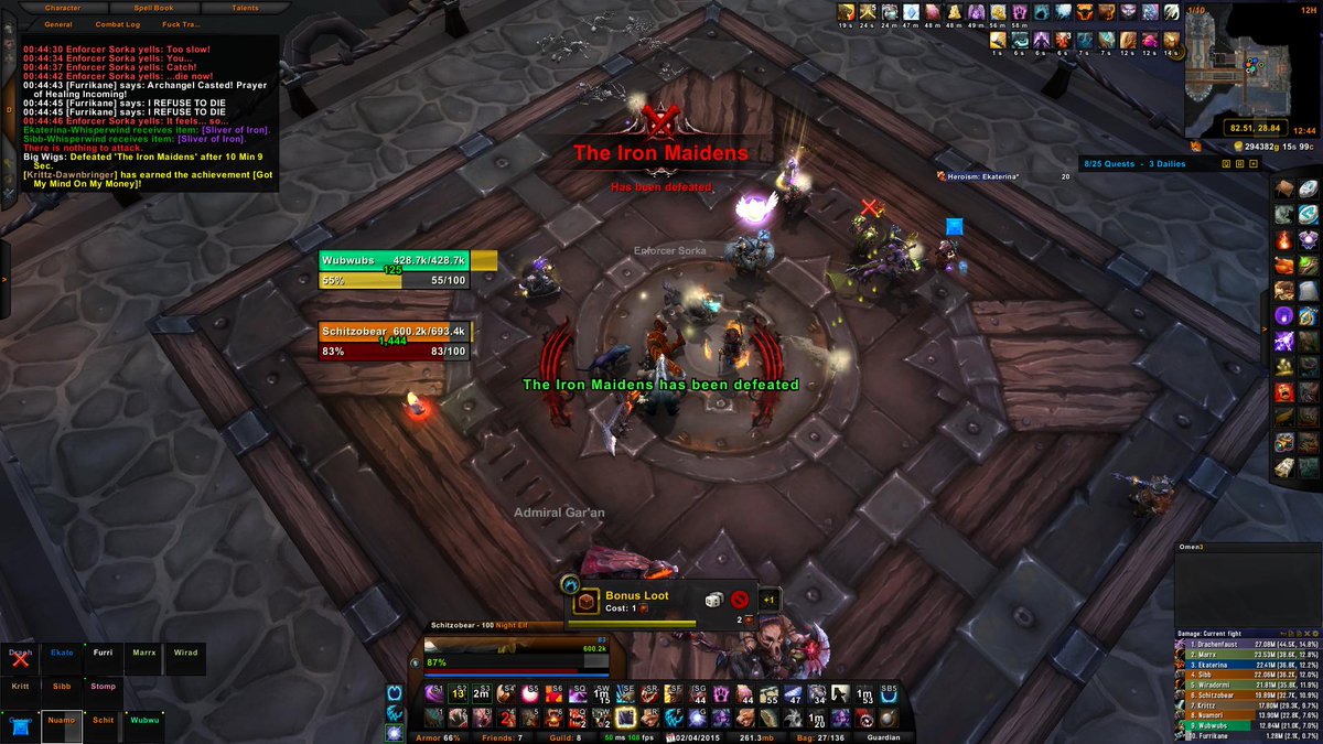 Schitzobear's tweet photo. Woot Woot Woot!!! #ESRR #Warcraft #Progression #Raidtimeyo #Bluesquarebitch http://t.co/tbQk3wiCWG