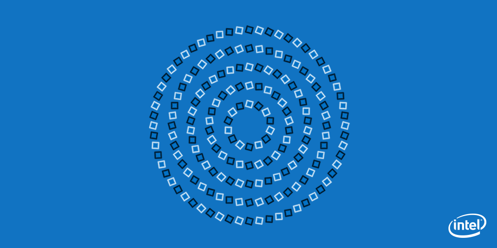 IntelIndia's tweet photo. Can’t decide if they’re spirals or circles? It’s just your peripheral vision playing tricks on you #FunWithIntel http://t.co/8QFw1tKZ5E