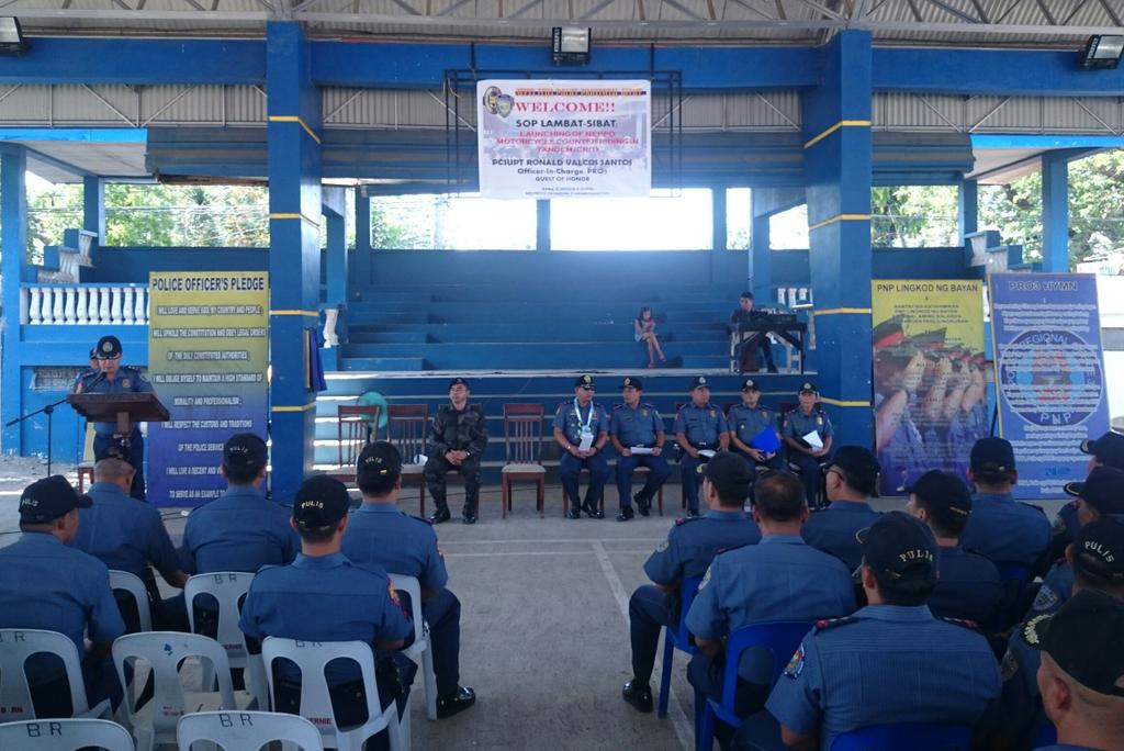 PDNEPPO's tweet photo. SOP LAMBAT SIBAT:Launching of NEPPO Motorcycle CRIT
PCSUPT RONALD V SANTOS, OIC PRO3,
GOHS,
04-03-2015
@rpio_pro3 http://t.co/5Adeohf8rG