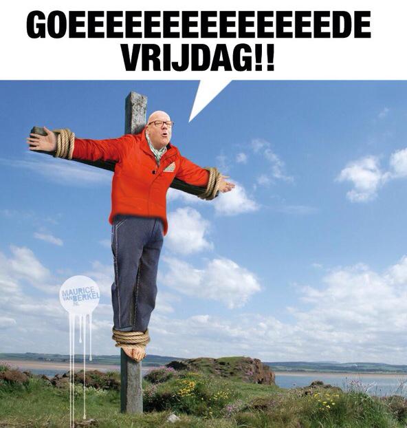 Hij staat weer voor de deur hoor. #langweekend #GoedeVrijdag #repost2014