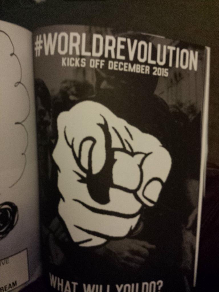 Cassandarama's tweet photo. # worldrevolution I could be ready by December http://t.co/i4GNhkZdwi