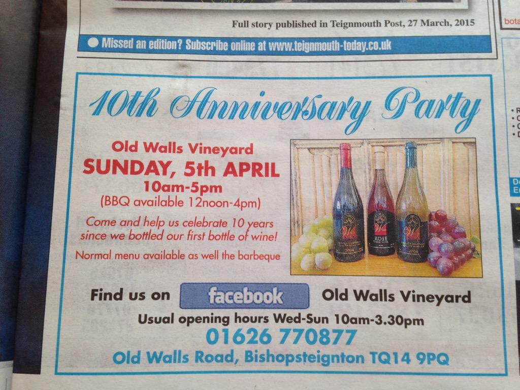 Come and help us celebrate