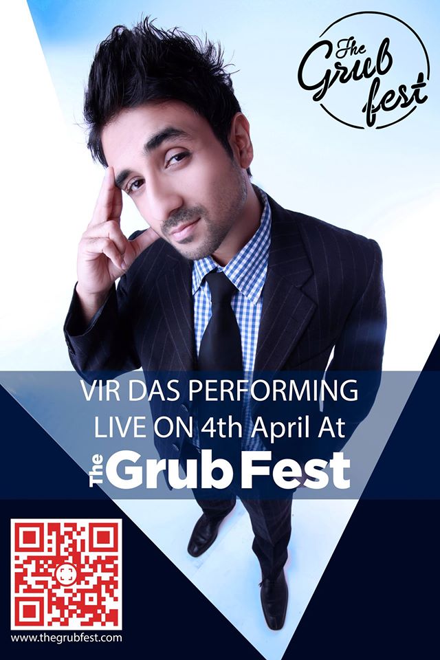 MGMHindia's tweet photo. You cannot miss @thevirdas performing for #delhi @TheGrubFest ! it's going to be one hell of an evening ##GetGrubbed http://t.co/lsVAgkuxkR