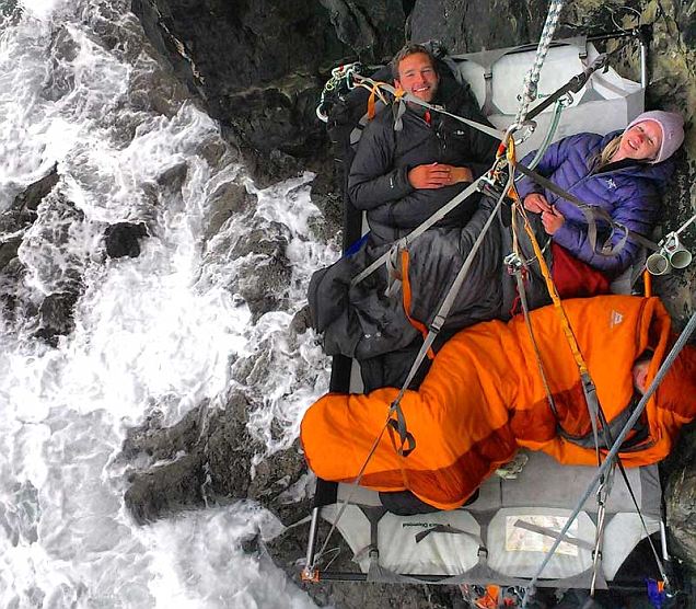 davidgcant's tweet photo. Yes or No -> RT @DailyMailUK: Would you pay £500-a-night to sleep dangling from a Welsh cliff http://t.co/Qp41ylKnpb http://t.co/YAOKGcqmVY