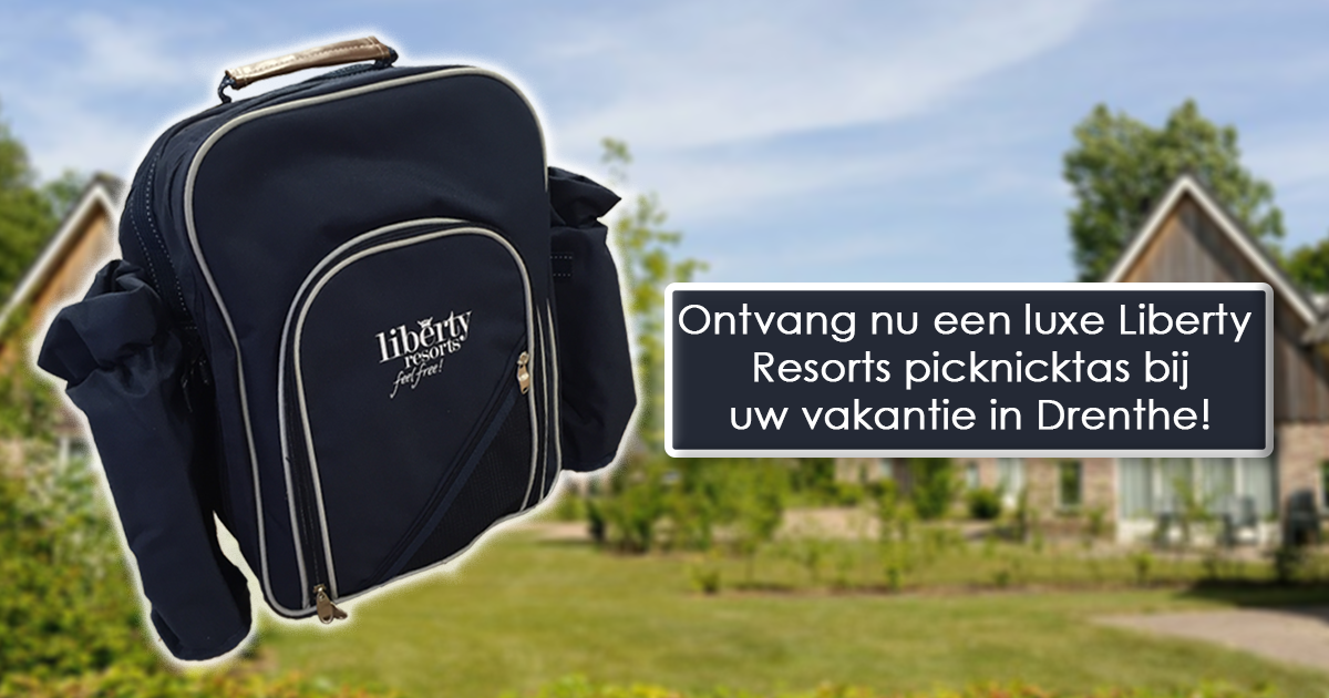 Amadorevillasfr's tweet photo. http://t.co/XPQ2Lk97U2 Ontvang nu deze mooie Liberty Resorts picknicktas bij een verblijf in Drenthe! #Drenthe http://t.co/08KvjjscE3
