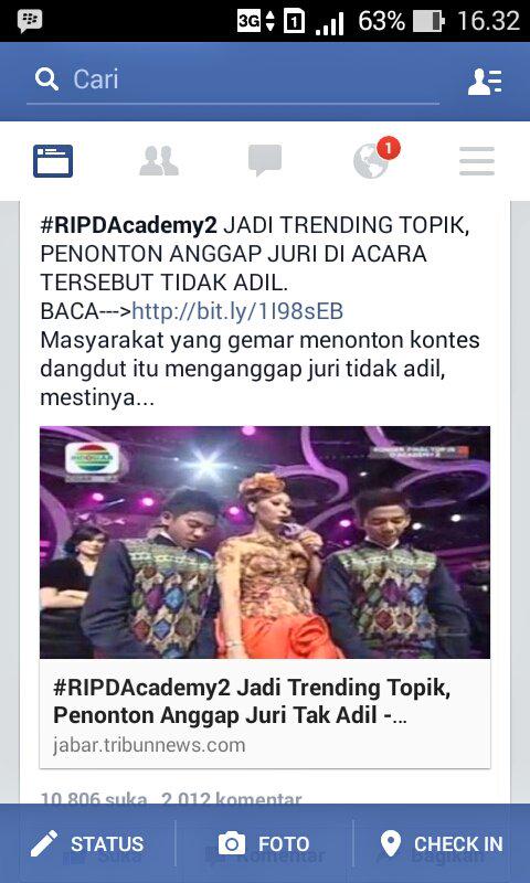 Gausah sms percuma saja #DAcademy2