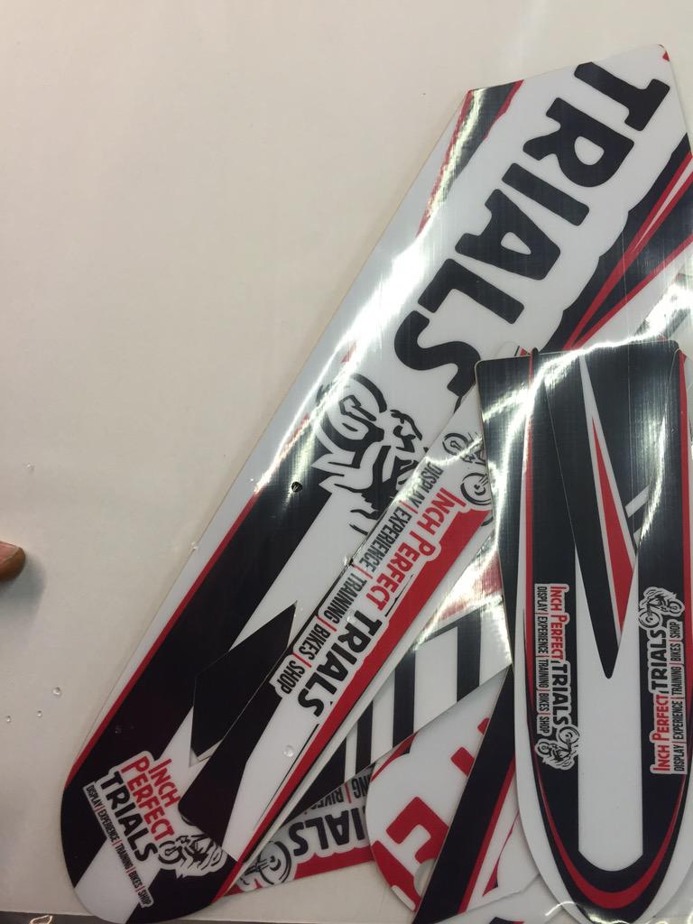 Thanks <a href="/spiralgfx/">Spiral Graphics</a> for our new team kits! Looking trick! Check out inchperfecttrials.co.uk for all your trials needs!
