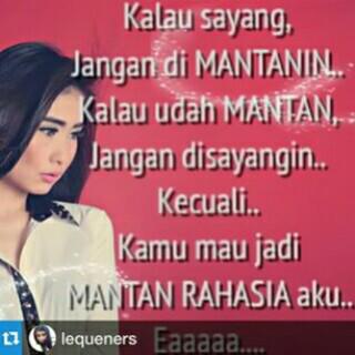 AndaAzura's tweet photo. @lequeners_ @KiPranaLewu @b_queny  Nggak jman cari selingkuhan baru, sekarang jamannya selingkuh sama mantan http://t.co/LxI0tlzu37