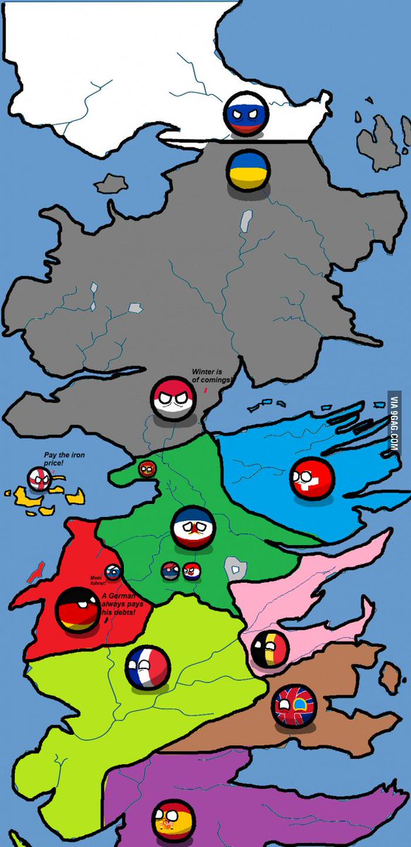 CountryballArt's tweet photo. Brace yourself, Season 5 is coming #GameOfThrones http://t.co/bJ44sT7Ud0