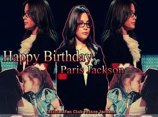 Happy 17 Birthday Paris Jackson 