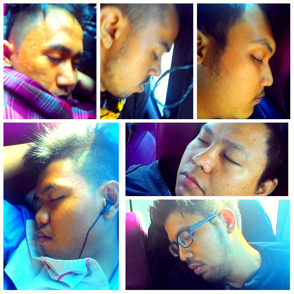 Ina_Nerazzurra's tweet image. Temen2 dr @IN_Djakarta semalem di bus menuju ke Malang. Tepar semua ker!! #3rdGathnasIN