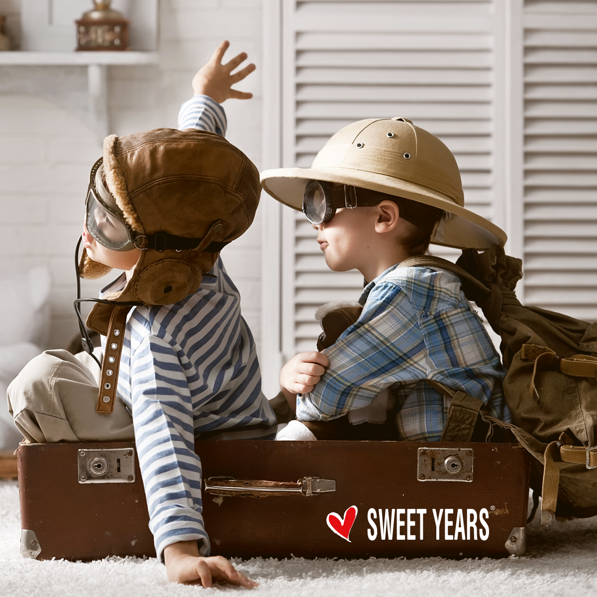 SweetYears_it's tweet photo. La fantasia dei bambini corre veloce e li porta in mondi lontani. Impariamo da loro a seguire il #cuore! http://t.co/gp6NaFmyLw