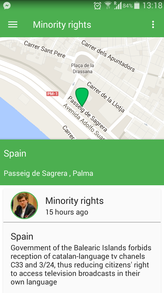 miroslavhajnos's tweet photo. Just now discovered #DemAlert by @JEF_Europe @federalists. App with map democratic breaches throughout Europe! Great! http://t.co/UYVcarxZds