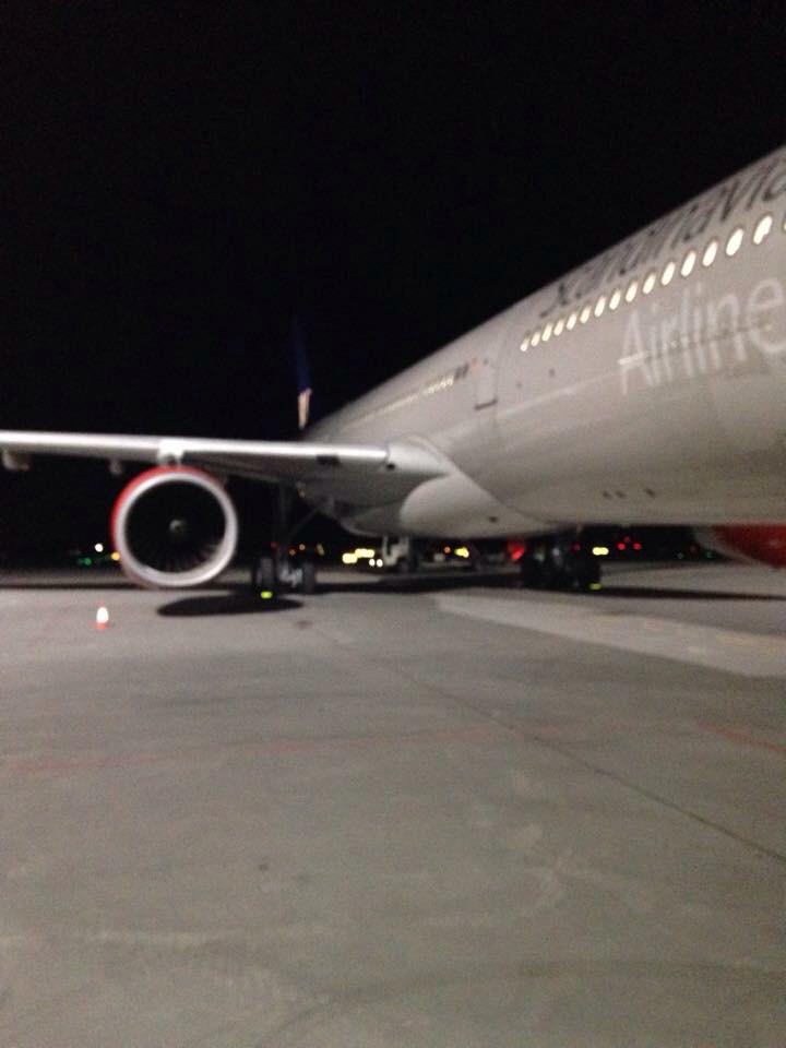 SAS_Viking's tweet photo. There's no place like home. Here's me last night back in scandinavia but tomorrow I'm off again --> NYC #SASNEWCABIN http://t.co/ES3dr0lnU4