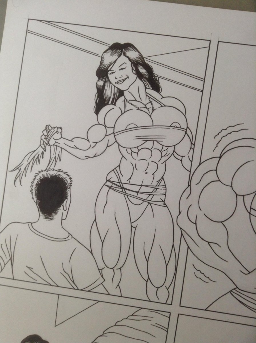 Muscle Fetish Art on Twitter