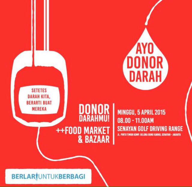 Manteman! Yuk gabung lari bersama <a href="/berlariberbagi/">Berlari Utk Berbagi</a> sambil berbagi Minggu 5 April @ Senayan Driving Range