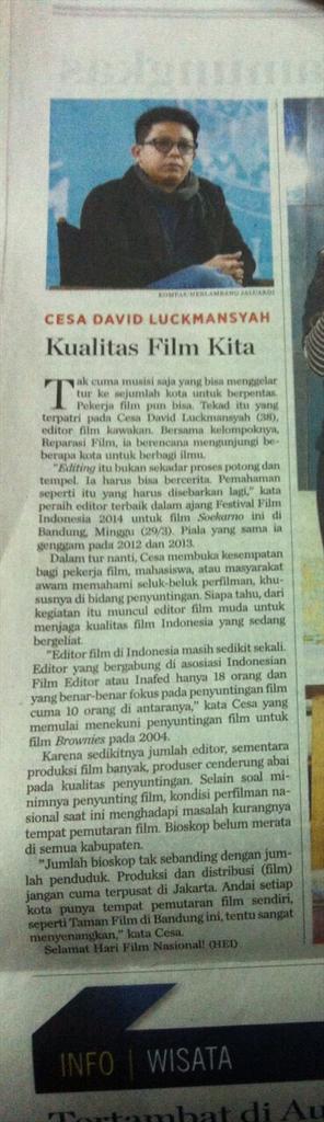 Halo bro,,lama ga update ya, nih bersama <a href="/Cesa_david/">CDL</a> kita akan terus berkarya untuk anda, siap2 y bro.. #TVKeliling