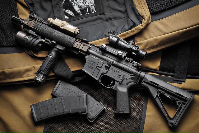 LittleHotPistol's tweet image. "@ClownConqueror's new MK18!"