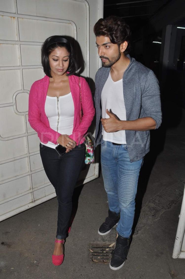 Pics of <a href="/gurruchoudhary/">GURMEET CHOUDHARY</a> and <a href="/imdebina/">debina bon choudhary</a> from the special screening of #MrX