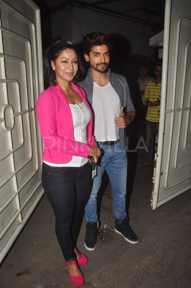 More pics of <a href="/gurruchoudhary/">GURMEET CHOUDHARY</a> and <a href="/imdebina/">debina bon choudhary</a> from the special screening of #MrX
