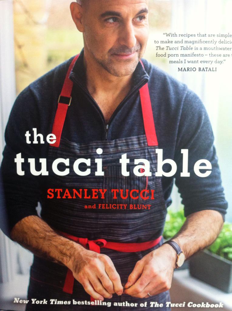 FromZomba's tweet photo. Bought the Mrs the Stanley Tucci cookbook. She needs all the help she can get. And he's my gay crush. #YeahIWould http://t.co/R53QvpMBez