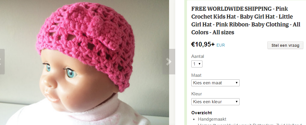 FREE WORLDWIDE SHIPPING on all crocheted baby hats!! Available in my Etsy-shop: etsy.me/1CCpwyf 💖 xx