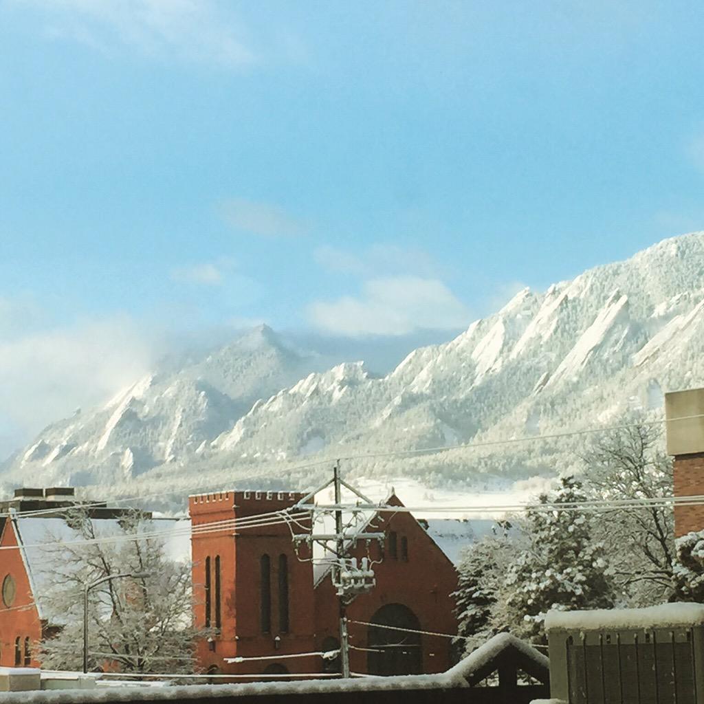 Picture yourself working <a href="/solidfire/">NetApp SolidFire</a>? View from HQ this morning. ow.ly/KZJM1