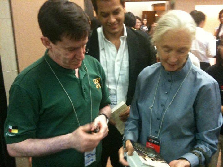 Happy birthday Jane Goodall. 