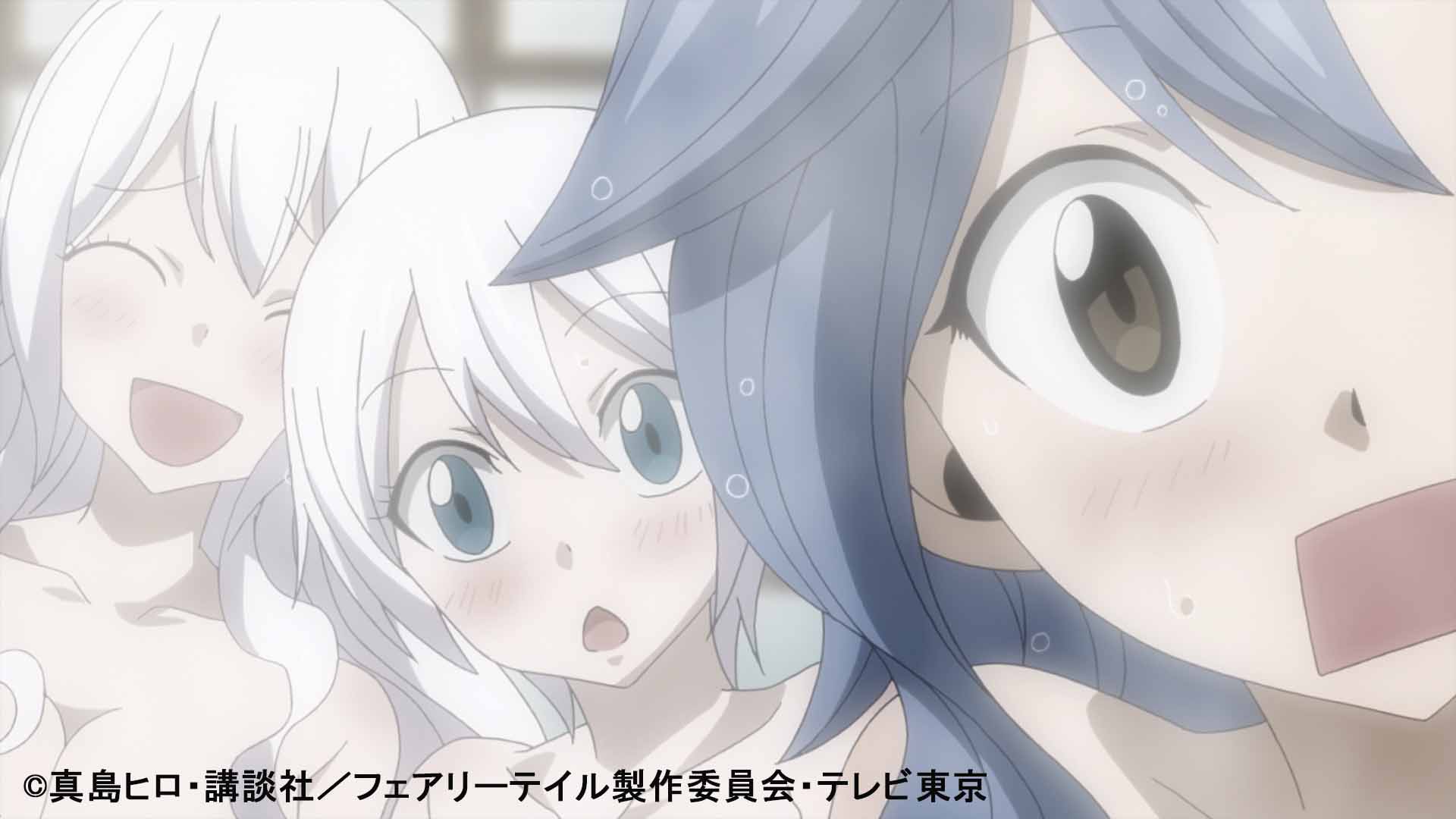 Tvアニメ Fairy Tail 公式 Twitterren 皆さん お待たせいたしました 日付が変わり 本日4 4 土 午前10 30 いよいよtvアニメ フェアリーテイル の新章 タルタロス編が放送開始です その初回から 度肝を抜く入浴シーンが登場 フェアリーテイル Http T