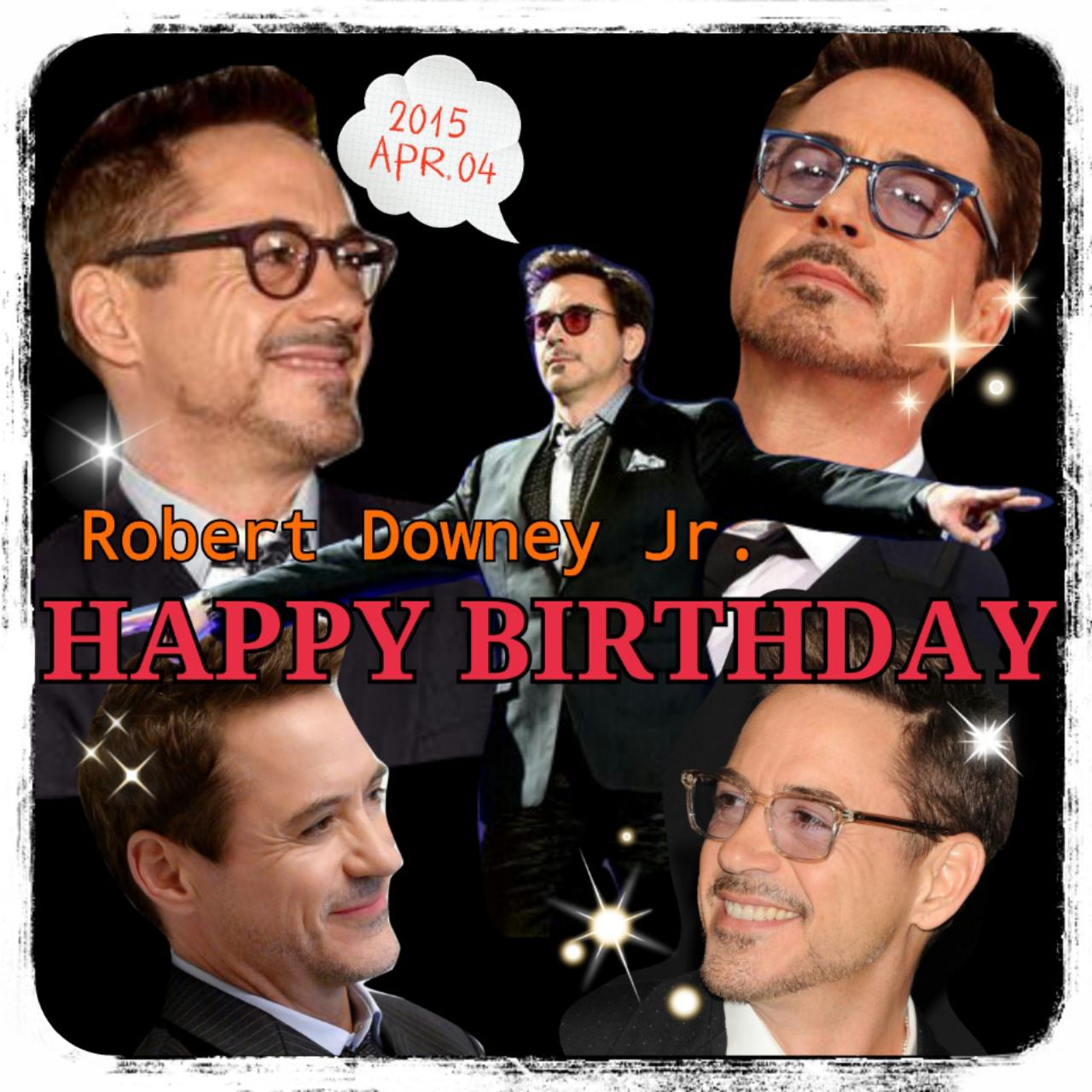 Happy 50th birthday Robert Downey Jr.!     (   )  (   ) (  )  ( )  (  ) (   )  (   ) 