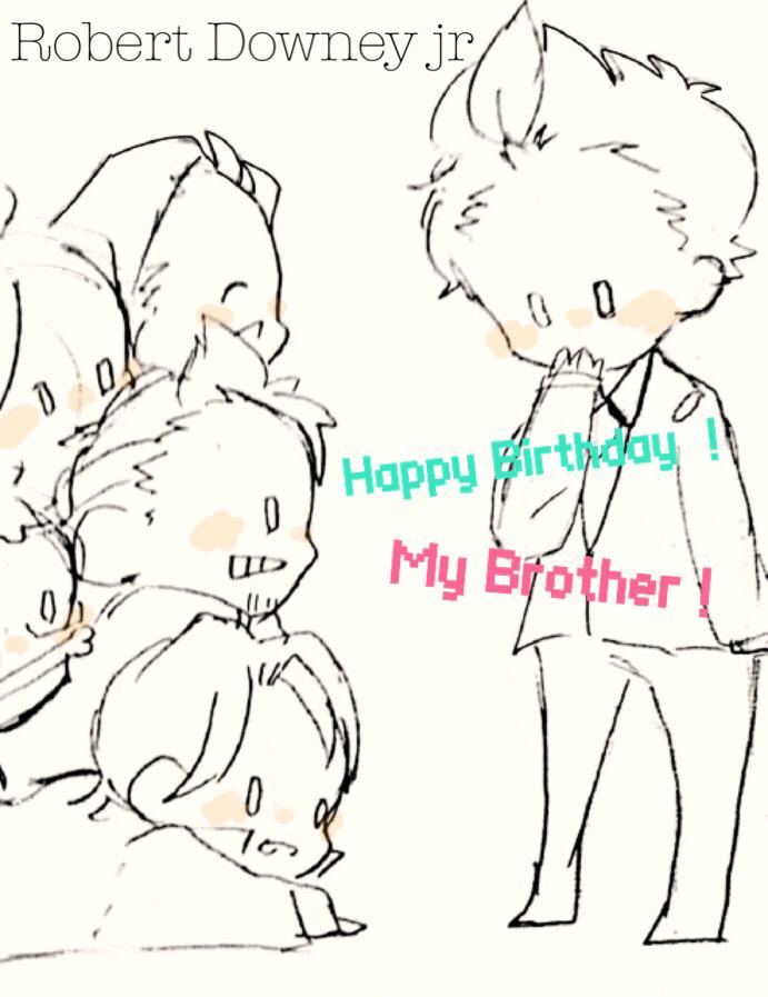                     Happy Birthday Robert Downey jr 