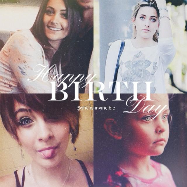 Feliz Aniversário, Paris Jackson! Happy 17th Birthday Paris Jackson!   