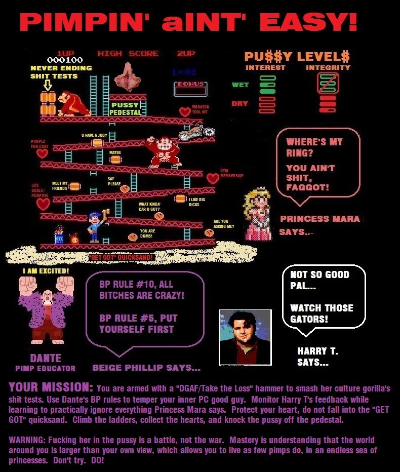 Not_Sure_IIIIII's tweet image. 8 bit video game version of The Beige Phillip Show, "PIMPIN' aINT' EASY!" @TheBeigePhillip