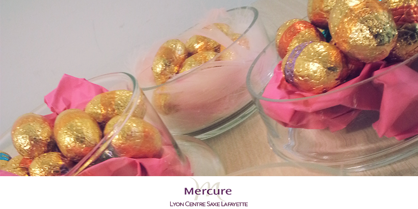 Mercure_FR's tweet photo. Le Mercure #Lyon Centre Saxe Lafayette célèbre aussi #Pâques et vous offre de petits oeufs au chocolat... http://t.co/2NKiC5IqQd